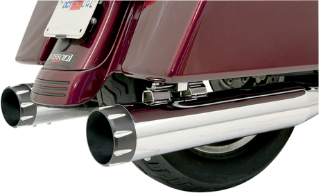 4\" End Cap - Black - Bevel