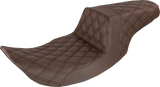 Step-Up Seat - Full Lattice Stitch - Brown 1997 - 2007