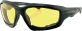 Desperado Sunglasses - Gloss Black - Yellow