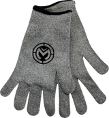 Moose Full Finger Glove Liners - Heather Gray - XL