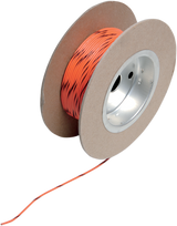 100\' Wire Spool - 18 Gauge - Orange/Black