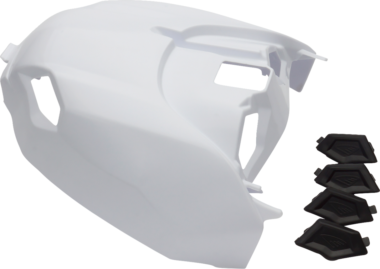 Air Box Cover - Vented - White - Yamaha 2023 - 2024