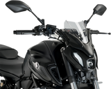 New Generation Windscreen - 12-1/2\" - Smoke - MT-07 2021 - 2024