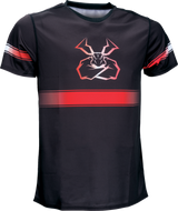 Mountain Bike Short-Sleeve Jersey - Red/Black - Large