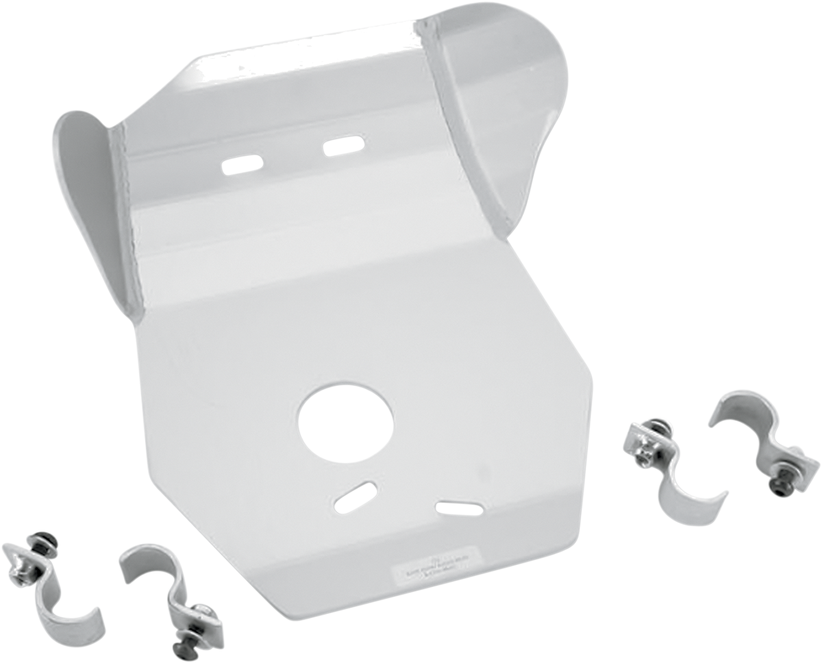 Skid Plate - Silver - Kawasaki - KX 250/500 1988 - 2002