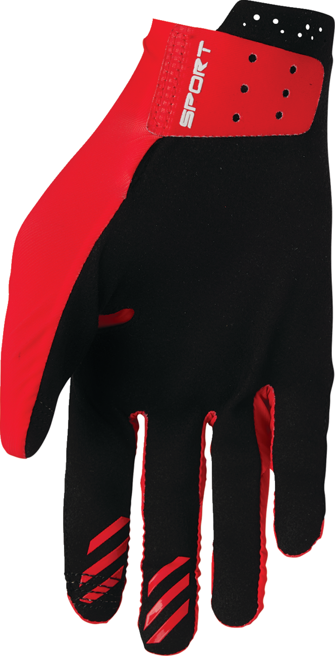 SPORTMODE Iconic Gloves - Red - 2XL