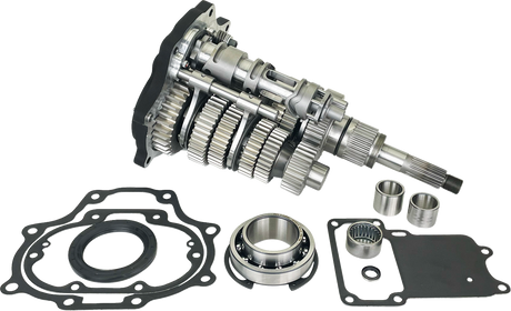 Fat 6 Super Gear Kit - Black - Twin Cam 2007 - 2017