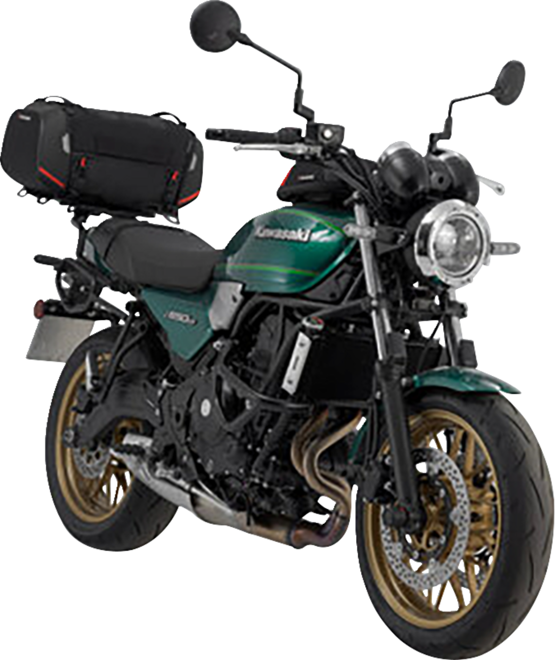 Rackpack Tail Bag System - Black - Kawasaki Z650RS \'22-\'24 2022 - 2024