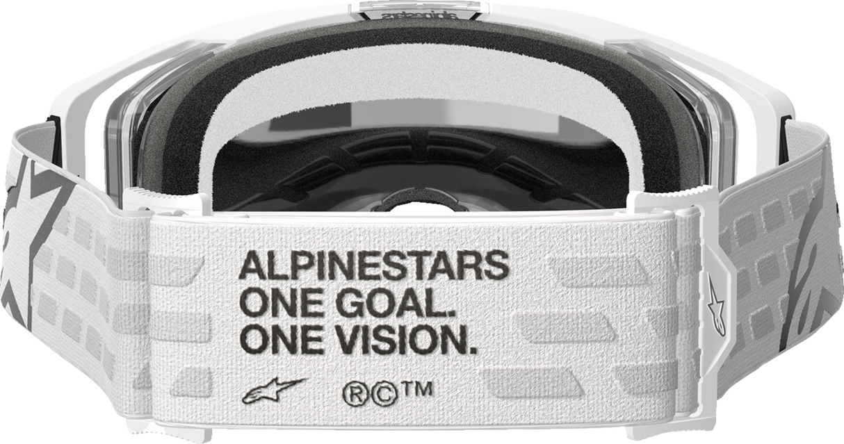 Vision 8 Goggle - Corp - White - Silver Mirror Lens