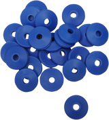 Backer Plates - Blue - Round - 96 Pack