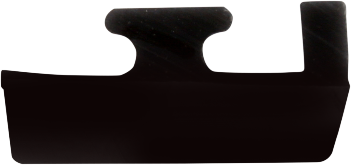 Black Replacement Slide - UHMW - Profile 15 - Length 47.00\" - Polaris 1976 - 2003