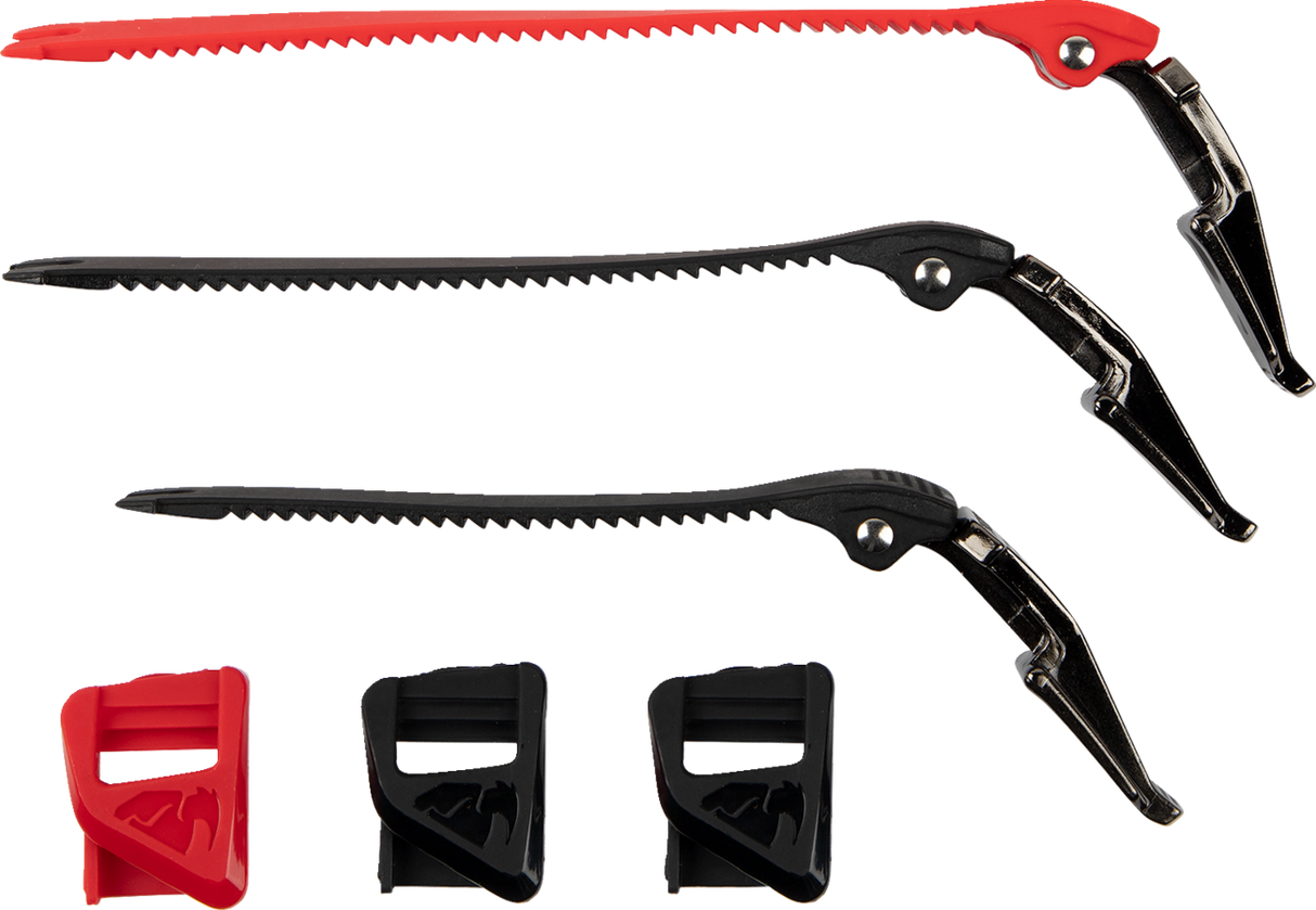 Radial Strap Kit - Right - Red/Black