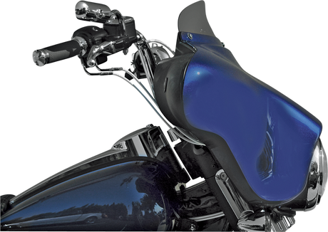 Windshield - 4\" - Smoke - FLHT/X 1996 - 2013