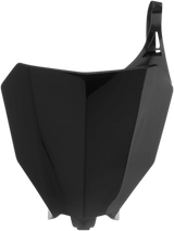 Front Number Plate - Black 2017 - 2018