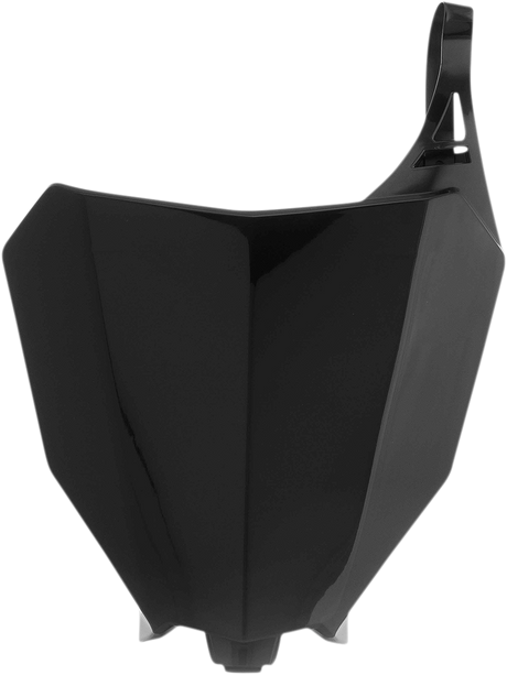 Front Number Plate - Black 2017 - 2018