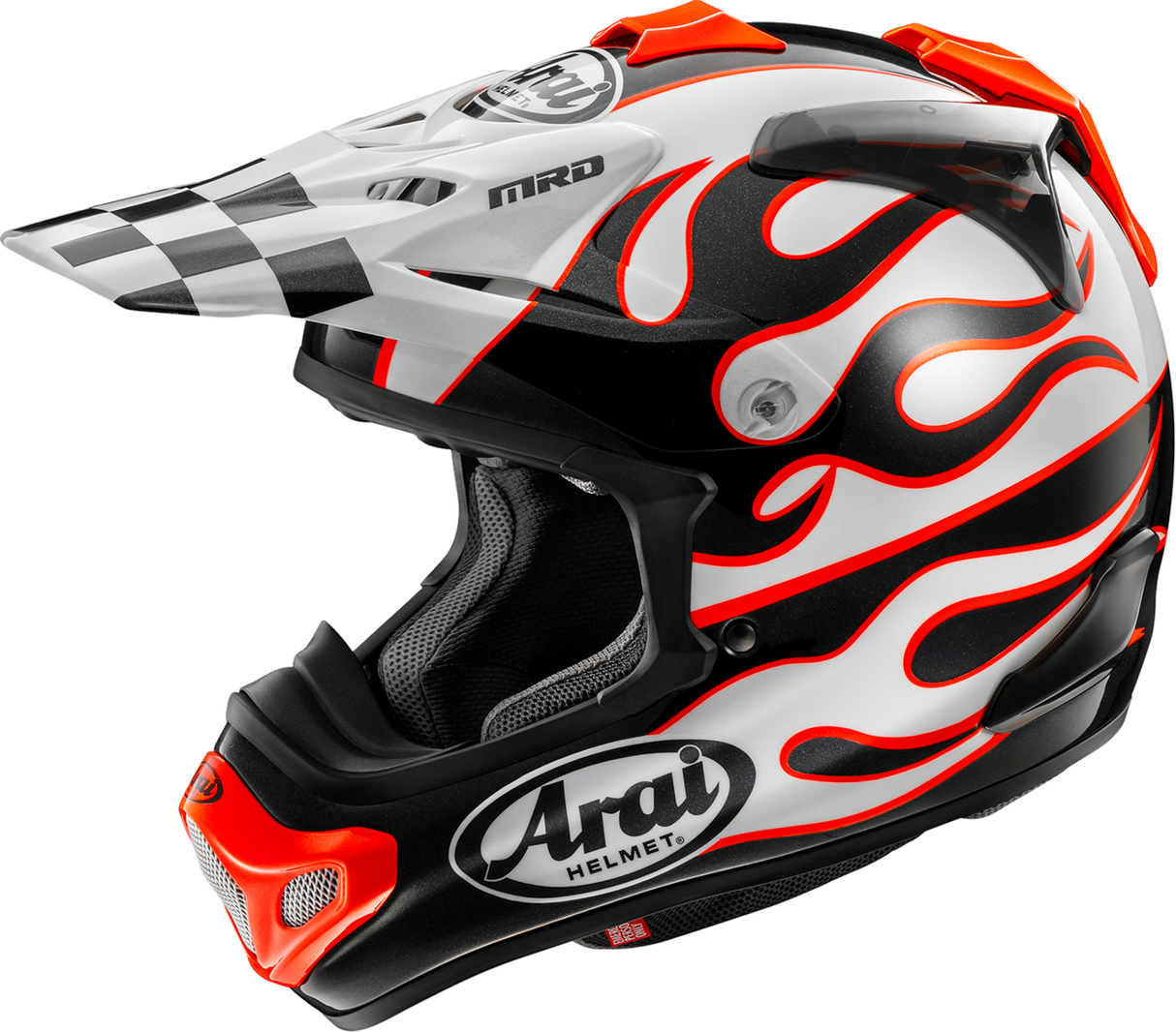 VX-Pro4 Helmet - Flame - White - Large