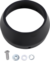 End Cap - Black - Slash