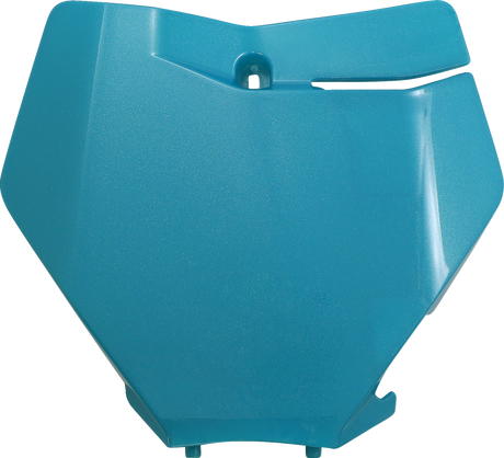 Front Number Plate - Teal 2019 - 2022