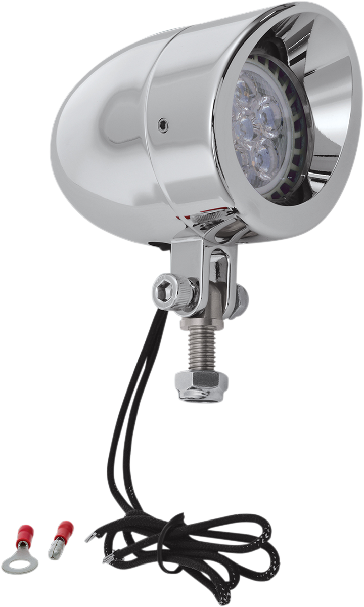 LED Mini Driving Light - Chrome