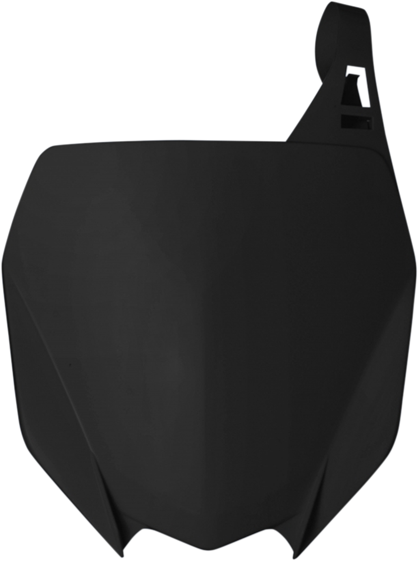 Front Number Plate - Black 2018 - 2023