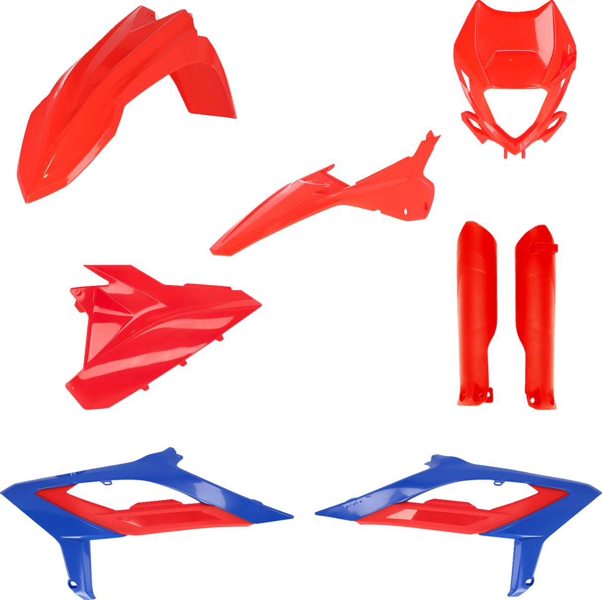Full Replacement Body Kit - OEM \'23 Red/Blue 2023 - 2023