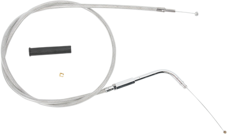 Stainless Braided Idle Cable - 45-1/2\" 1996 - 2017