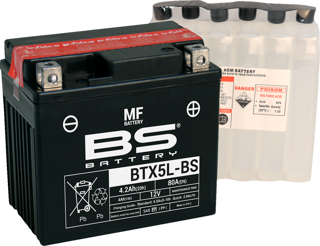 Battery - BTX5L-BS (YTX) 1991 - 2023