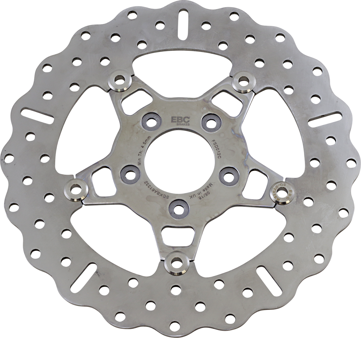 Brake Rotor - Polished Carrier - FSD012C 2000 - 2014