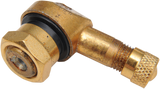 Valve Stem - 90° Bend/Angled - Gold