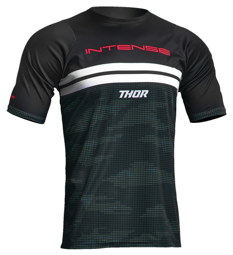 Intense Assist Decoy Short-Sleeve Jersey - Black/Camo - Medium