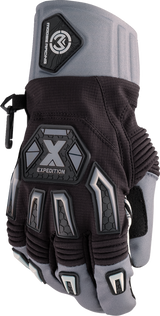 Expedition™ Gloves - Black/Gray - Large