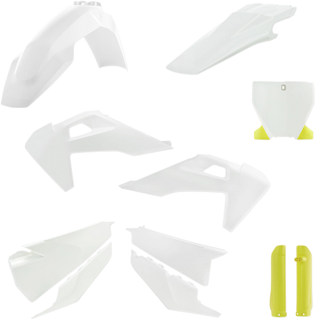 Full Replacement Body Kit - OEM \'19 White/Yellow 2019 - 2022