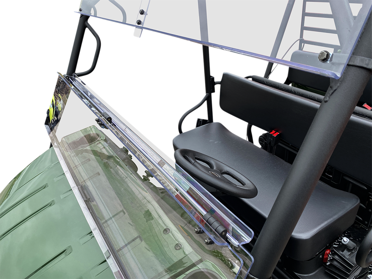 Full Folding Windshield - Deluxe - Mule 2009 - 2024