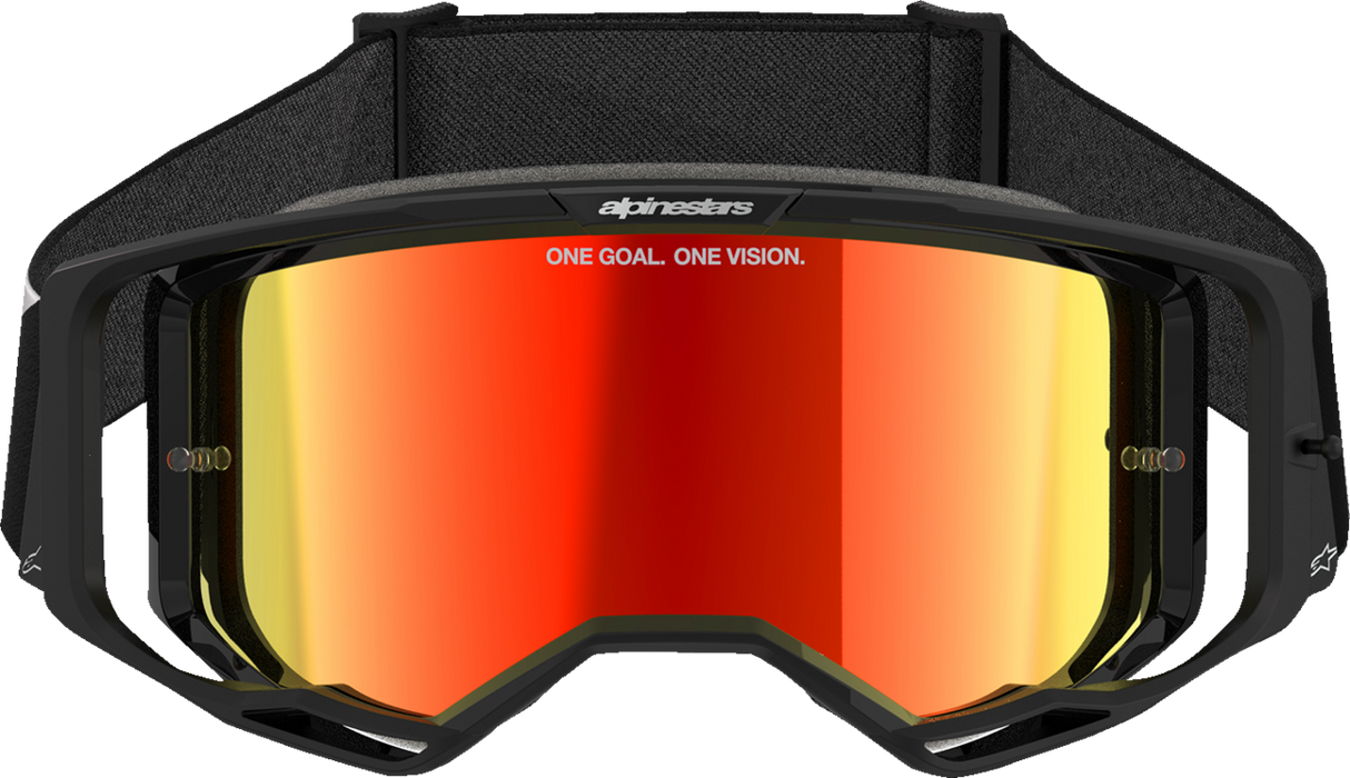 Vision 8 Goggle - Corp - Black - Red Mirror Lens
