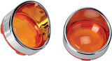 Visor-Style Bezel/Lenses - Amber