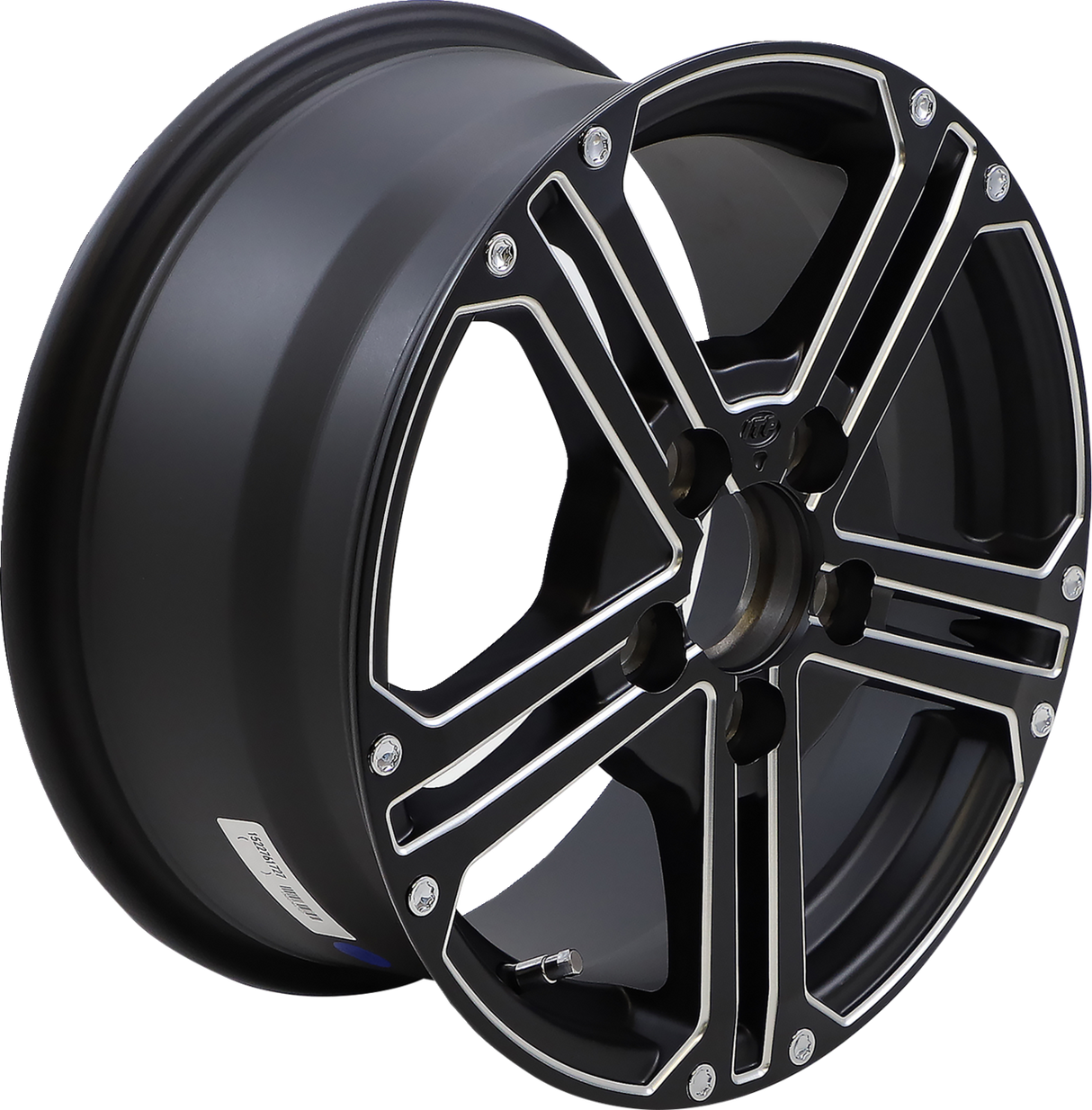 Wheel - SS212 Alloy - Front/Rear - Milled Black - 15x7 - 5/4.5 - 6+1 (+61.8mm) 2022 - 2022