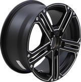 Wheel - SS212 Alloy - Front/Rear - Milled Black - 15x7 - 5/4.5 - 6+1 (+61.8mm) 2022 - 2022