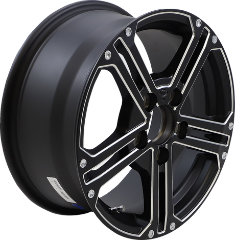 Wheel - SS212 Alloy - Front/Rear - Milled Black - 15x7 - 5/4.5 - 6+1 (+61.8mm) 2022 - 2022