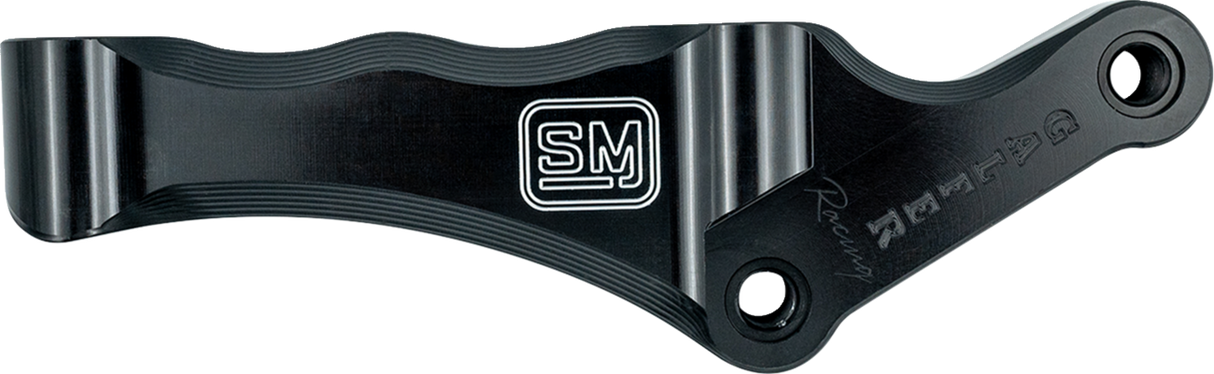 Brake Caliper Bracket Radial Mount - Black - 12.5-13\"