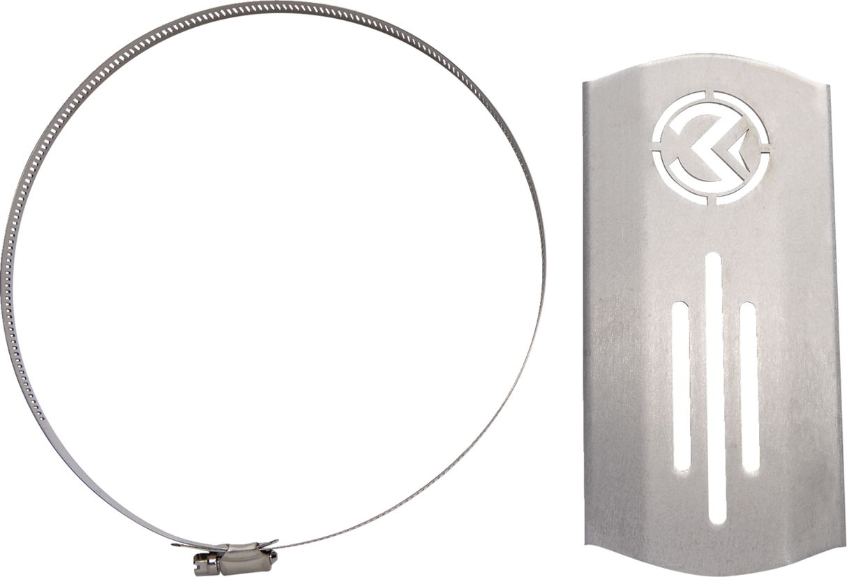 Adventure Bike Universal Heat Shield - 3-1/2\" x 8\"