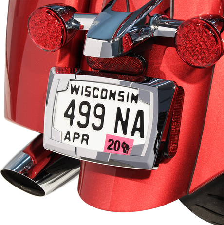 License Plate Frame - Chrome