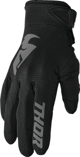 Women\'s Sector Gloves - Black/Gray - XL