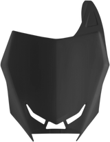 Front Number Plate - Black 2018 - 2023