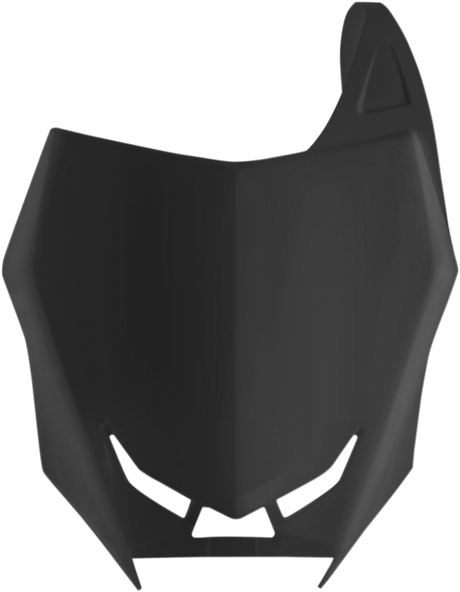 Front Number Plate - Black 2018 - 2023