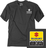 Youth Suzuki Starting Line T-Shirt - Heather Charcoal - XL