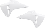 Radiator Covers - White - Honda - CRF 250 R/RX 2022 - 2024