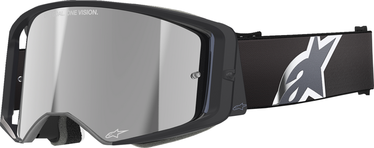 Supertech Goggle - Corp - Black - ABS Vision - Gray Mirror Lens