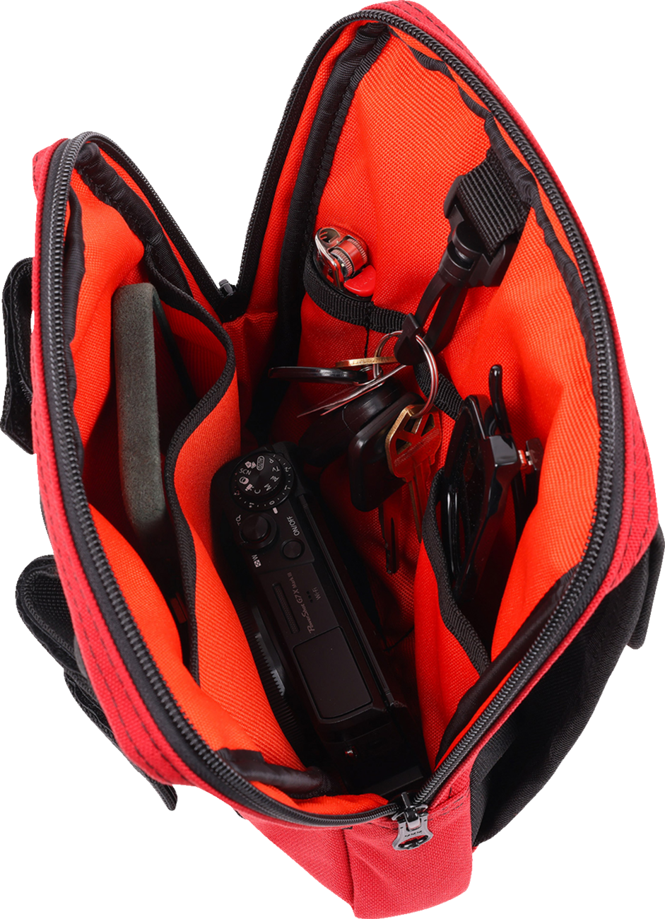 Handlebar Bag Slim - Red