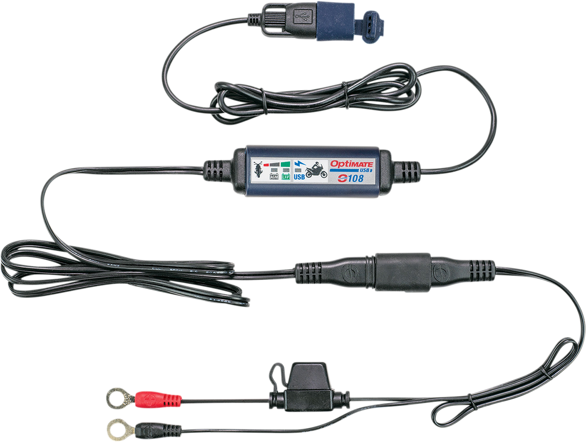 SAE to USB Power Cable O-108 - With Battery Lead
