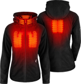 Women\'s 7V Thermite Fleece Heated Jacket 2.0 - Black - Medium